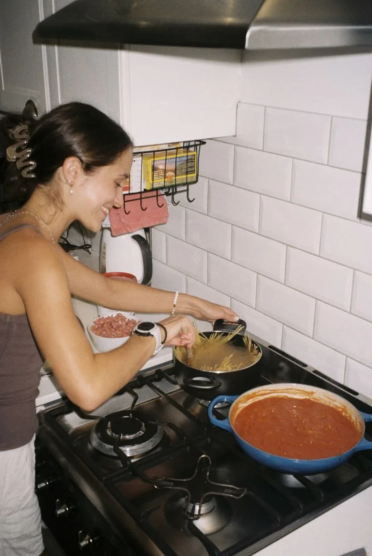 Cooking pasta